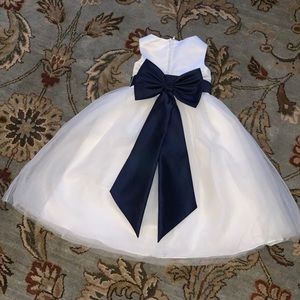 David’s Bridal flower girl dress